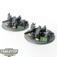 Astra Militarum - 2 x Field Ordnance Battery - teilweise...