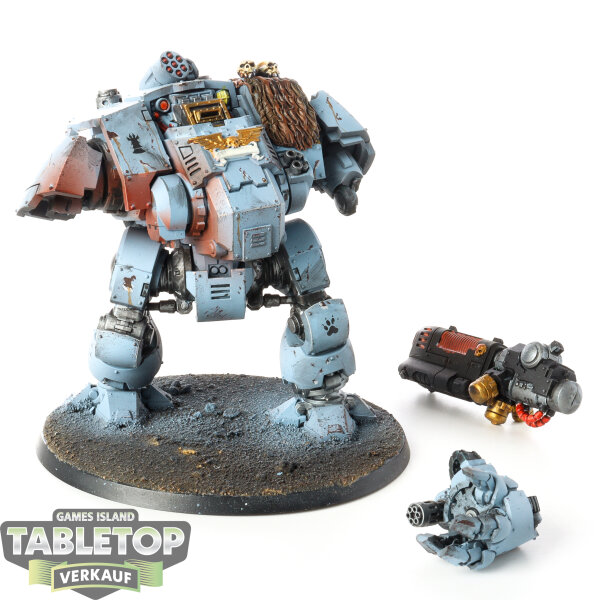 Space Wolves - Primaris Redemptor Dreadnought - teilweise bemalt