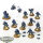 Tau Empire - 10 x Fire Warriors Strike Team - bemalt