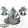 Chaos Space Marines - 3 Warpforged: Venomcrawler and Obliterators - unbemalt