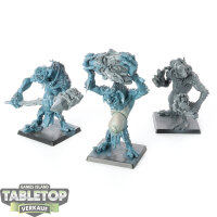 Orc & Goblin Tribes - 3x Rockgut Troggoths -...