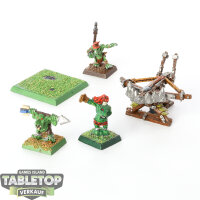 Orc & Goblin Tribes - Goblin Bolt Throwa - bemalt