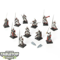 Dark Elves - 11x Dark Elf Warrior Regiment - Spearmen...