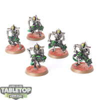 Necrons - 5 x Immortals - bemalt