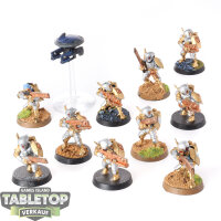 Tau Empire - 10 x Fire Warriors Strike Team - teilweise...