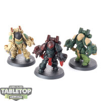 Deathwatch - 3 x Primaris Aggressors - teilweise bemalt