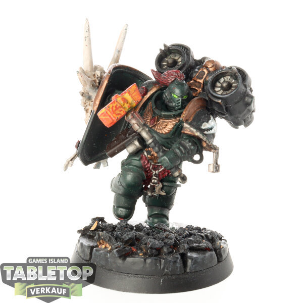 Space Marines - Captain with Jump Pack - bemalt