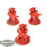 Space Marines - 3 Primaris Eradicators - grundiert