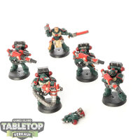 Dark Angels - 5 Devastator Squad - bemalt