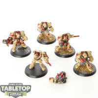 Dark Angels - 5 Deathwing Terminator klassisch - bemalt