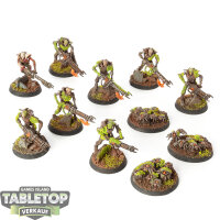 Necrons - 8x Necron Warriors - bemalt