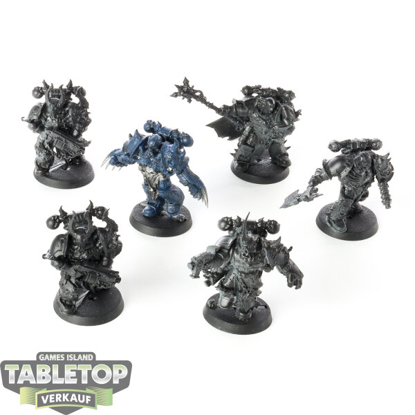 Chaos Space Marines - 6x Chosen Klassisch - teilweise bemalt