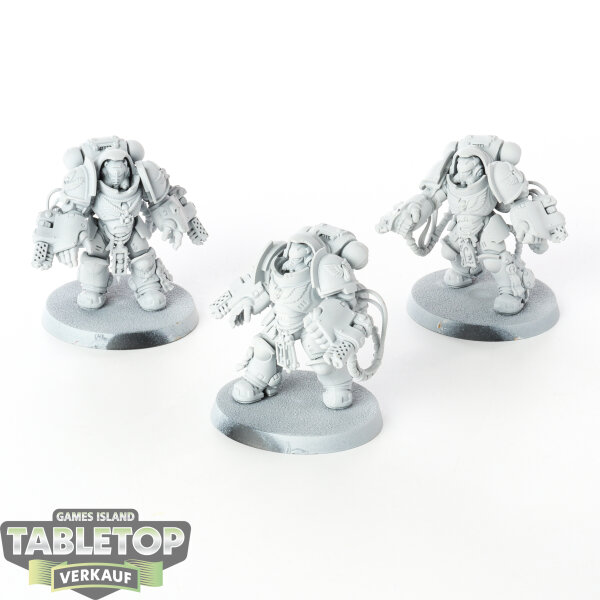 Blood Angels - 3x Primaris Aggressors - grundiert