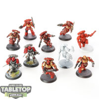 Blood Angels - 10x Assault Intercessors - teilweise bemalt