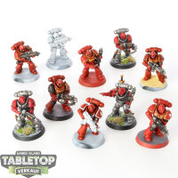 Blood Angels - 10x Intercessors - teilweise bemalt