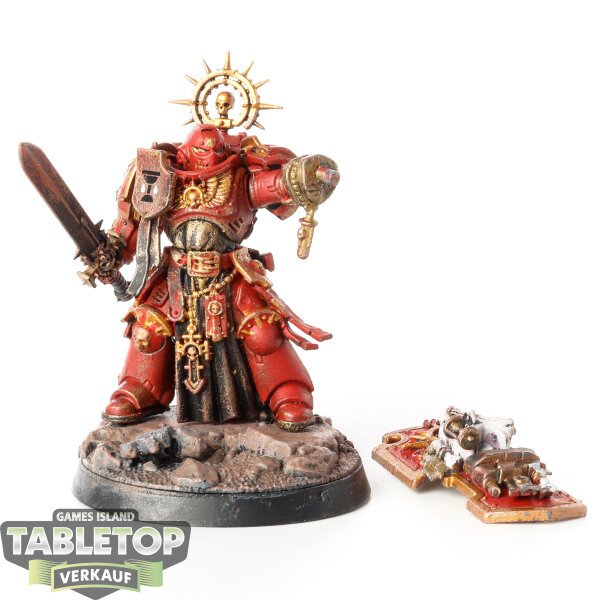 Blood Angels - Captain with Relic Shield - bemalt