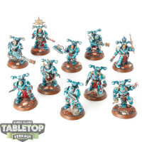 Chaos Space Marines - 10x Chaos Space Marines - bemalt