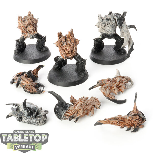 Chaos Space Marines - 3x Obliterators Klassisch - teilweise bemalt