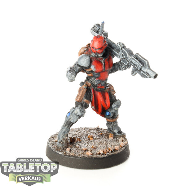 Infinity - Panoceania - Order Sergeant, Heavy Rocket Launcher - bemalt