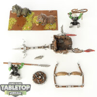 Orc & Goblin Tribes - Orc Boar Chariot - bemalt