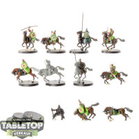 HdR Figuren - Gut - 10 Riders of Rohan - teilweise bemalt