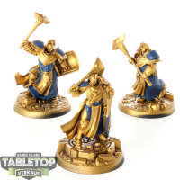 Stormcast Eternals - 3 Sequitors - teilweise bemalt