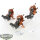 Necrons - 3 x Tomb Blades - teilweise bemalt
