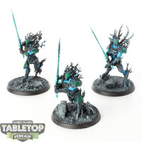 Sylvaneth - 3x Kurnoth Hunters - bemalt