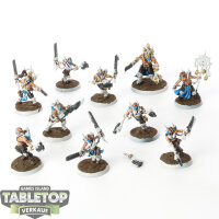 World Eaters - 10x Jakhals - teilweise bemalt