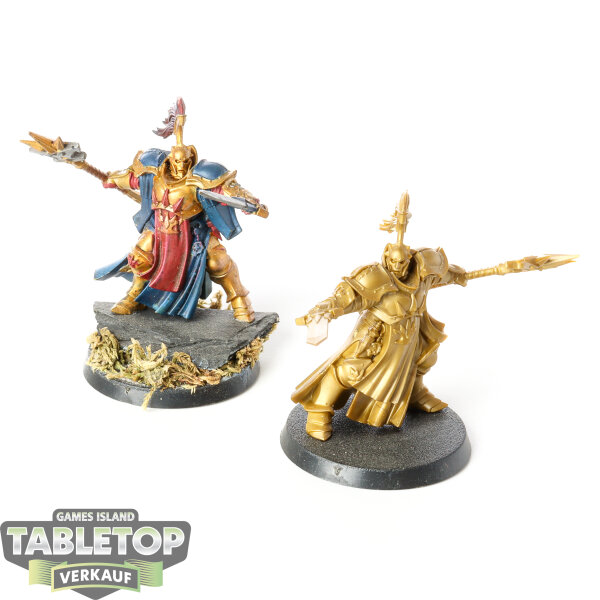 Stormcast Eternals - 2 Evocators - teilweise bemalt