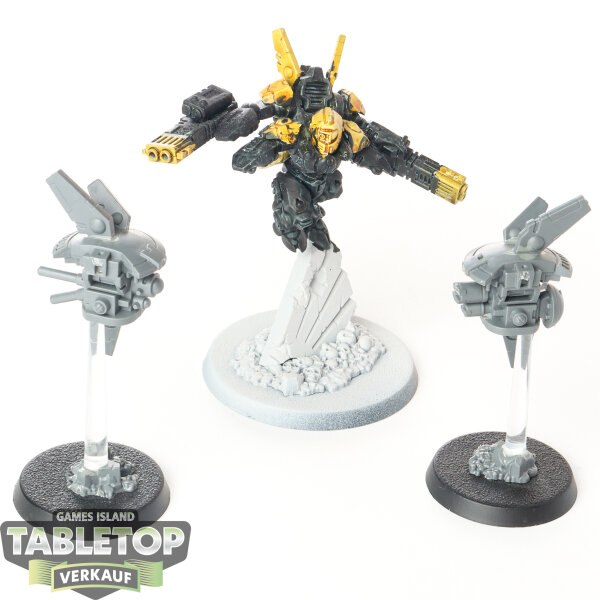 Tau Empire - Commander Shadowsun - teilweise bemalt