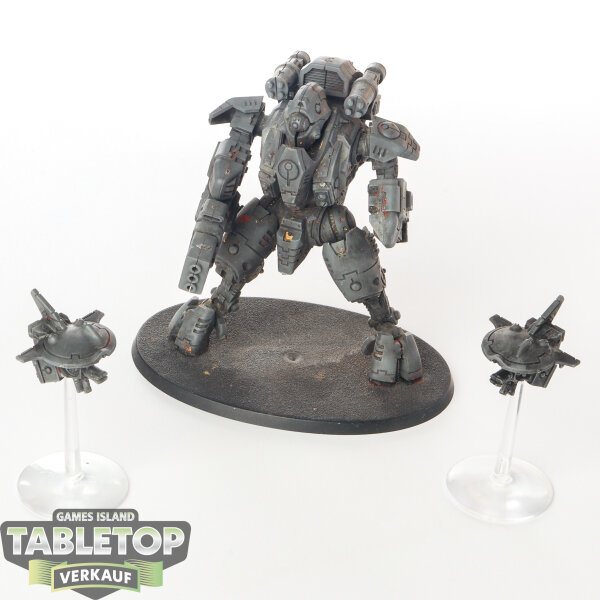 Tau Empire - XV95 Ghostkeel Battlesuit - teilweise bemalt