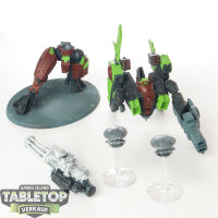 Tau Empire - XV104 Riptide Battlesuit - teilweise bemalt