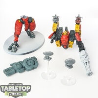 Tau Empire - XV104 Riptide Battlesuit - teilweise bemalt