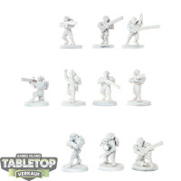 Tau Empire - 10 x Fire Warriors Strike Team - teilweise...