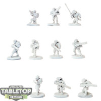 Tau Empire - 10 x Fire Warriors Strike Team - teilweise...