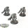 Tau Empire - 3 x Stealth Battlesuits - teilweise bemalt