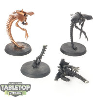 Necrons - 3 x Canoptek Wraiths klassisch - teilweise bemalt