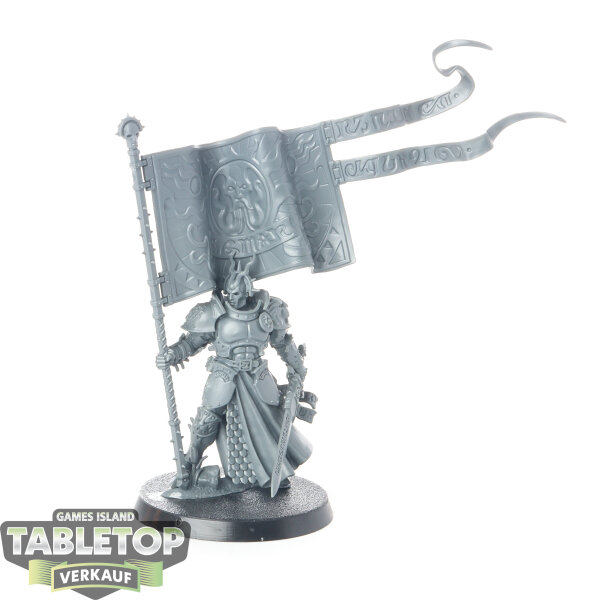Stormcast Eternals - Knight-Vexillor with Banner of Apotheosis - unbemalt