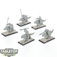 Orc & Goblin Tribes - 5x Goblin Wolf Rider Mob -...