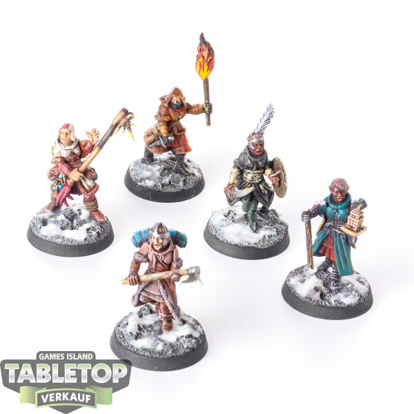 Frostgrave - 5x Diverse Models - bemalt