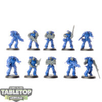Blood Angels - 10 x Intercessors - teilweise bemalt
