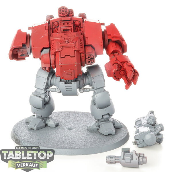 Blood Angels - Primaris Redemptor Dreadnought - teilweise bemalt