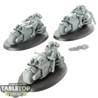 Blood Angels - 3 x Outriders - unbemalt