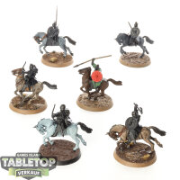 HdR Figuren - Gut - 6 x Riders Of Rohan - teilweise bemalt