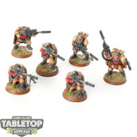Space Marines - 6 Sniper Scouts klassisch - bemalt