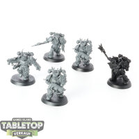 Chaos Space Marines - 5x Chosen - klassisch - bemalt