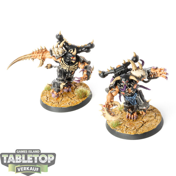 Chaos Space Marines - 2x Possessed - bemalt