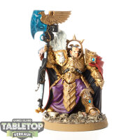 Adeptus Custodes - Captain-General Trajann Valoris - bemalt