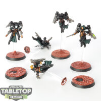 Adepta Sororitas - 5 x Seraphim Squad - teilweise bemalt